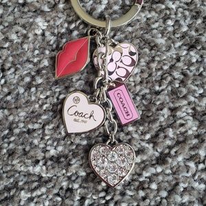 Authentic coach keychain/purse charms